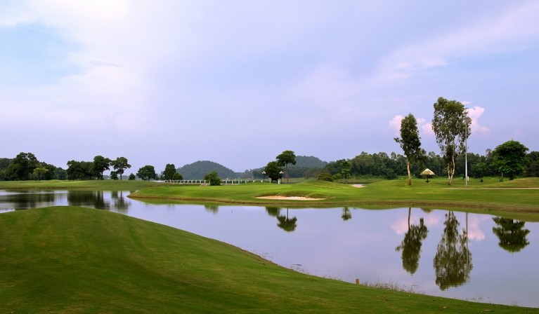 Quy mô địa hình ở sân golf Đồng Mô